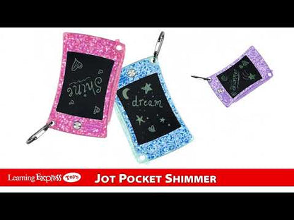 Jot Pocket Shimmer Pink