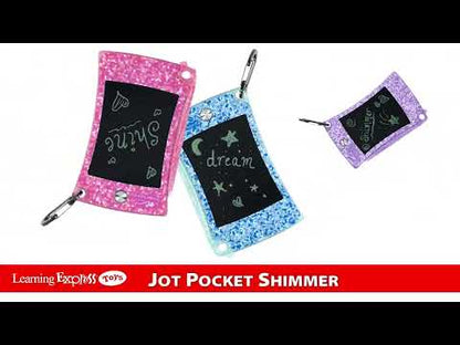Jot Pocket Shimmer Pink