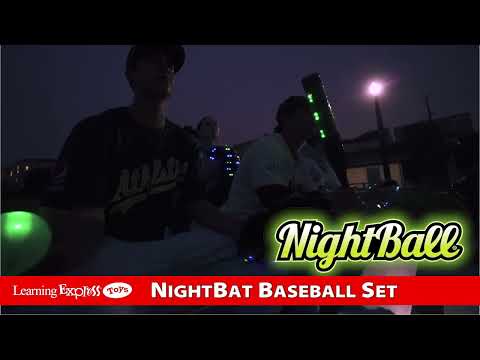 Nightball® Nightbat and Ball Black