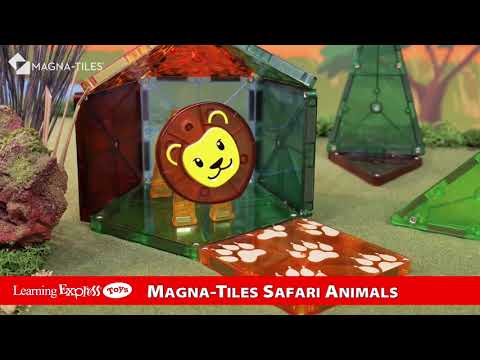 Magnatiles Safari Animals