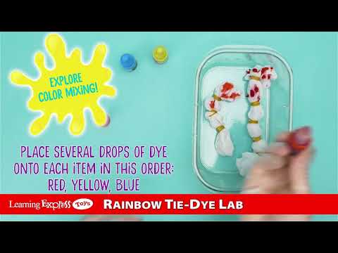 Rainbow Tie-Dye Lab ***