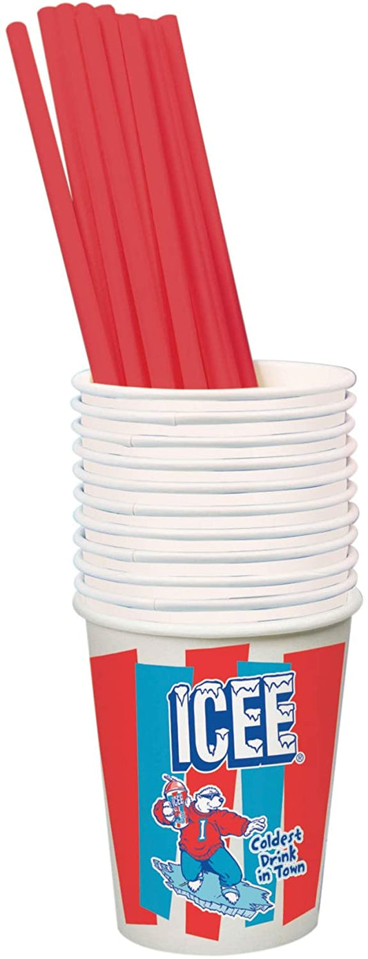 Icee Cups and Stra****