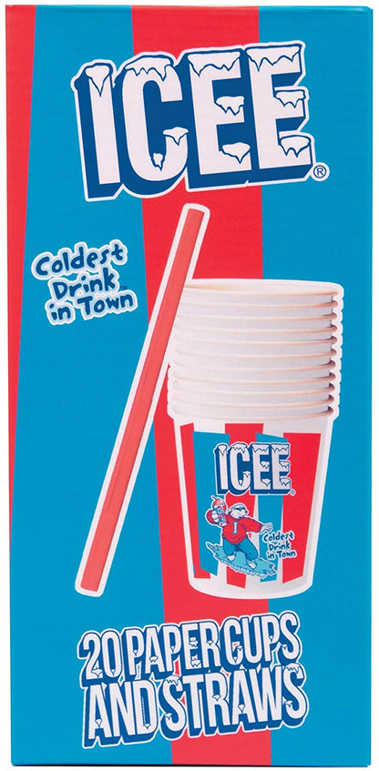 Icee Cups and Stra****