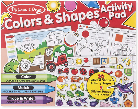 Colors Shapes Act Pad