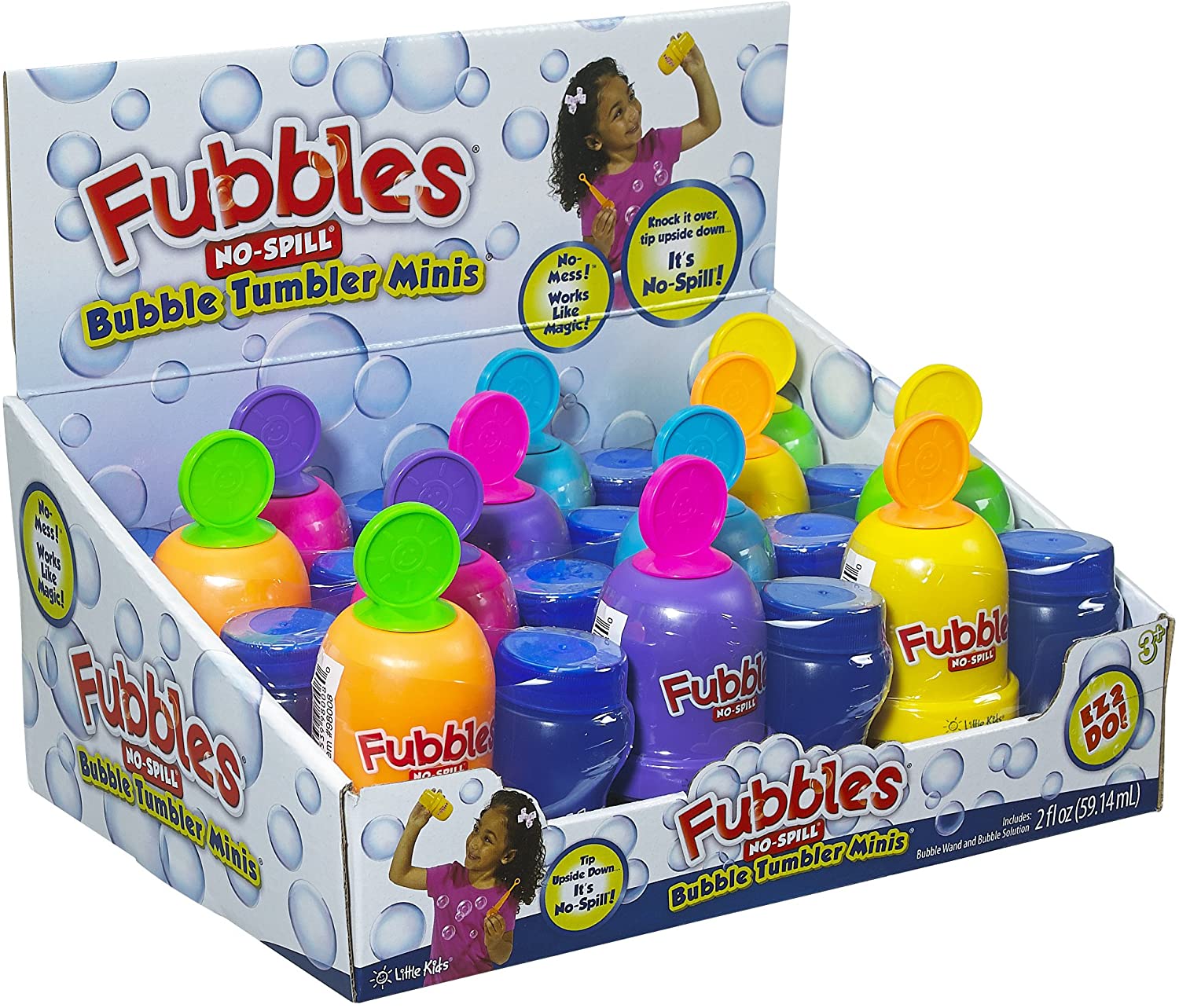 No Spill Bubble Tumbler