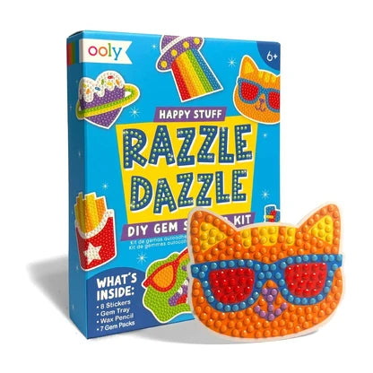 Craft Corner Mini Razzle Dazzle Gem Sticker Kit