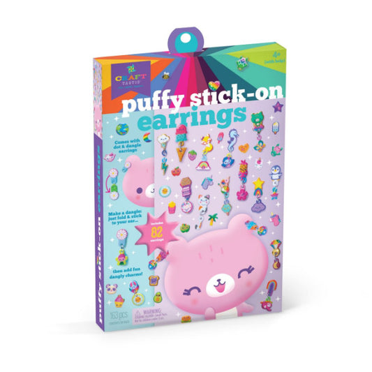 Puffy Stick on Earrings
