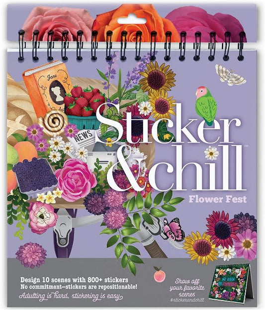 Sticker & Chill Flowers