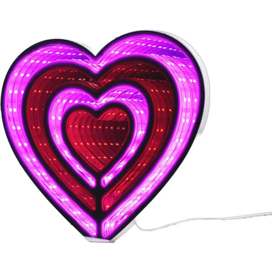 *** Infinity Mirror Heart