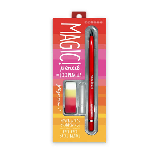 Magical Pencil Eraser Red
