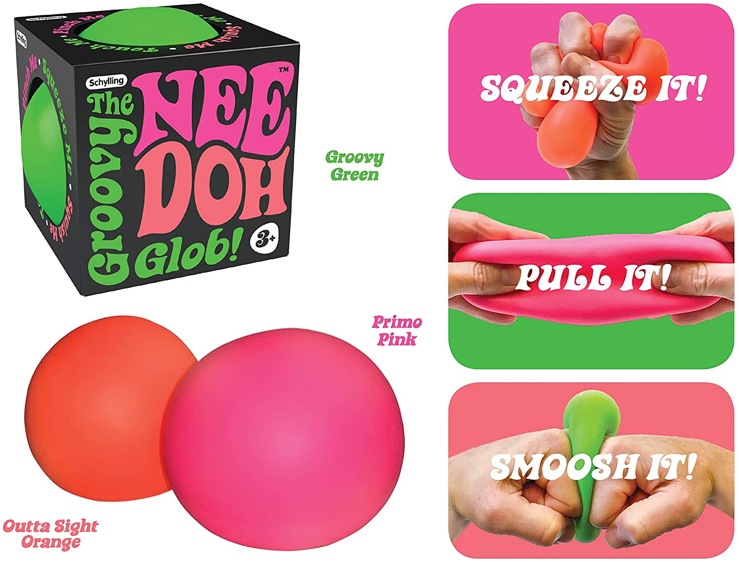 Nee Doh Groovy Glob