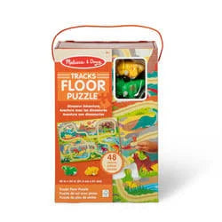 Dino Adventure Tracks Chase Floor Puzzle