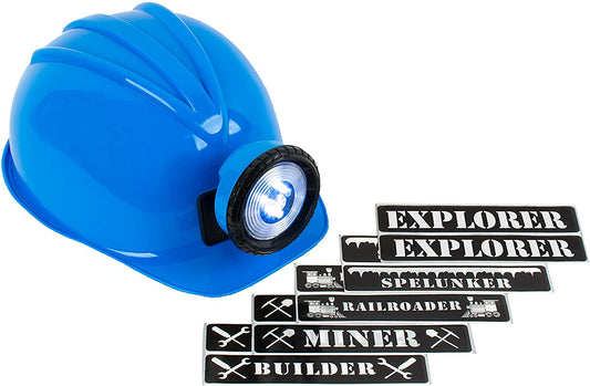 Miner Helmet Blue
