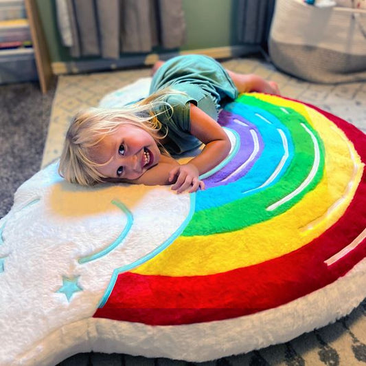 Rainbow Cloud Cushion****