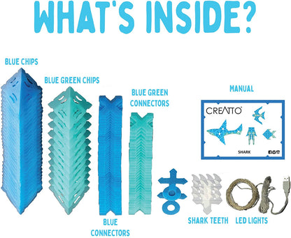 ***creatto Shimmer Shark