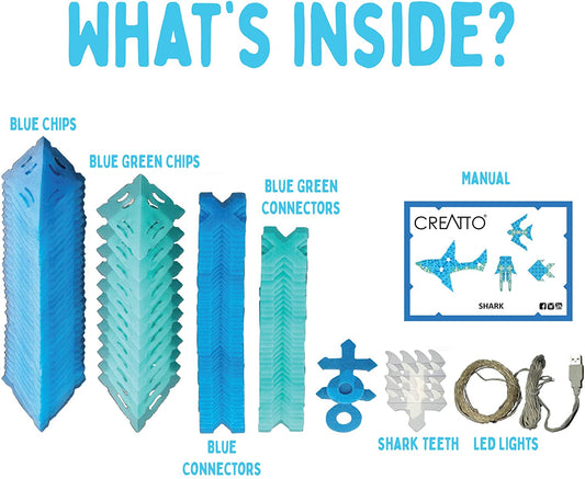 ***creatto Shimmer Shark