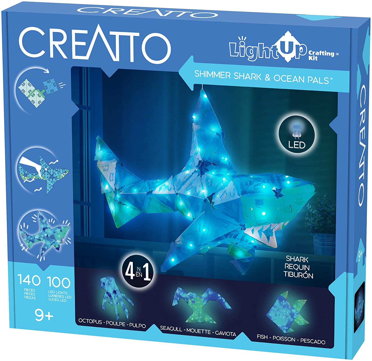 ***creatto Shimmer Shark