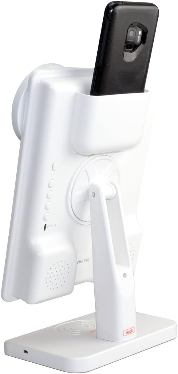 Vanity Mirror Speaker: White