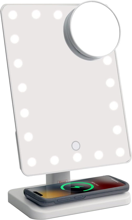 Vanity Mirror Speaker: White