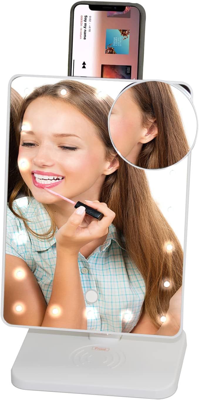 Vanity Mirror Speaker: White