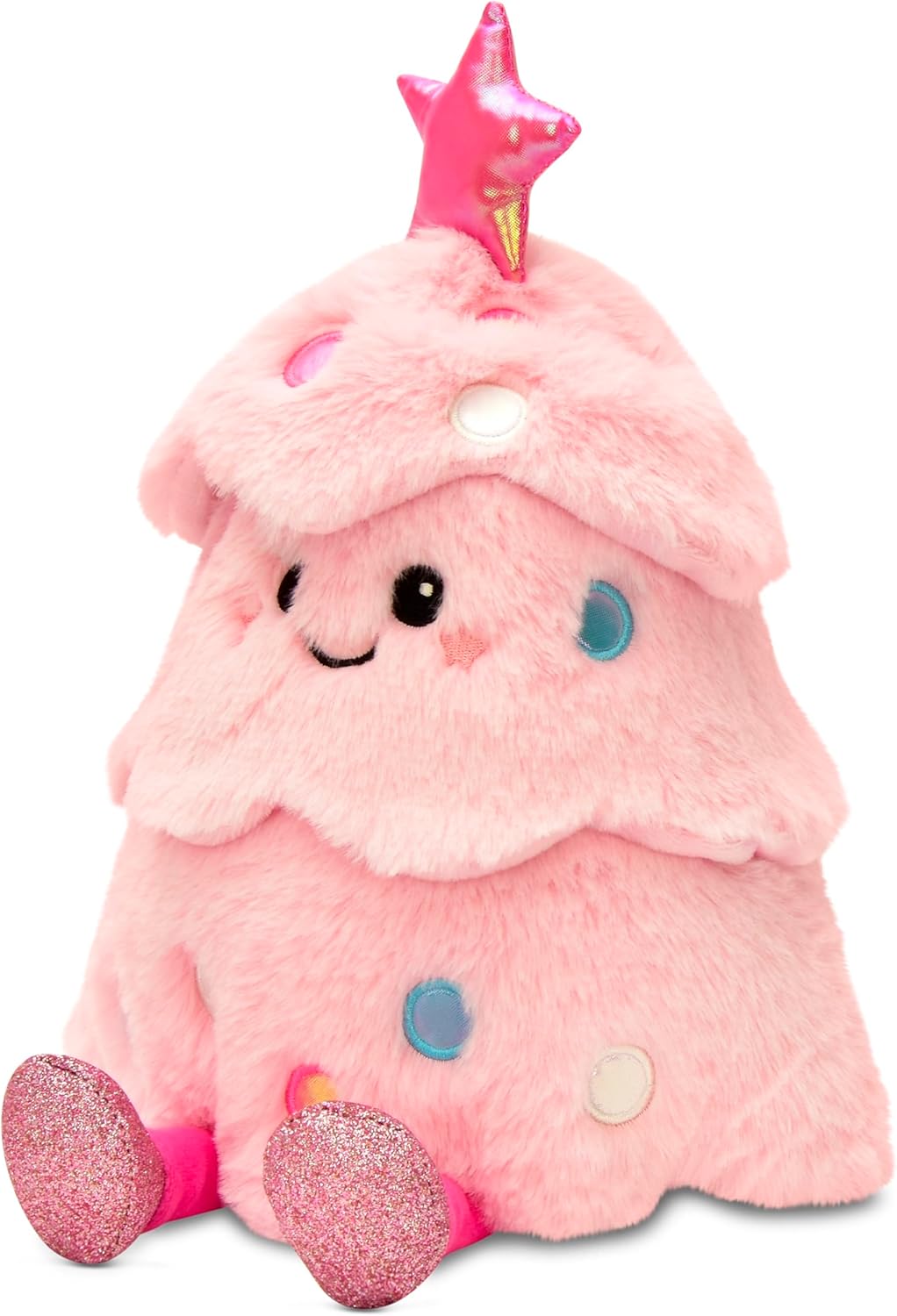 Glitter Pink Tree Plush