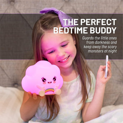 Lumipets® Kawaii Cloud with Remote - Children's Nursery Touch Night Light