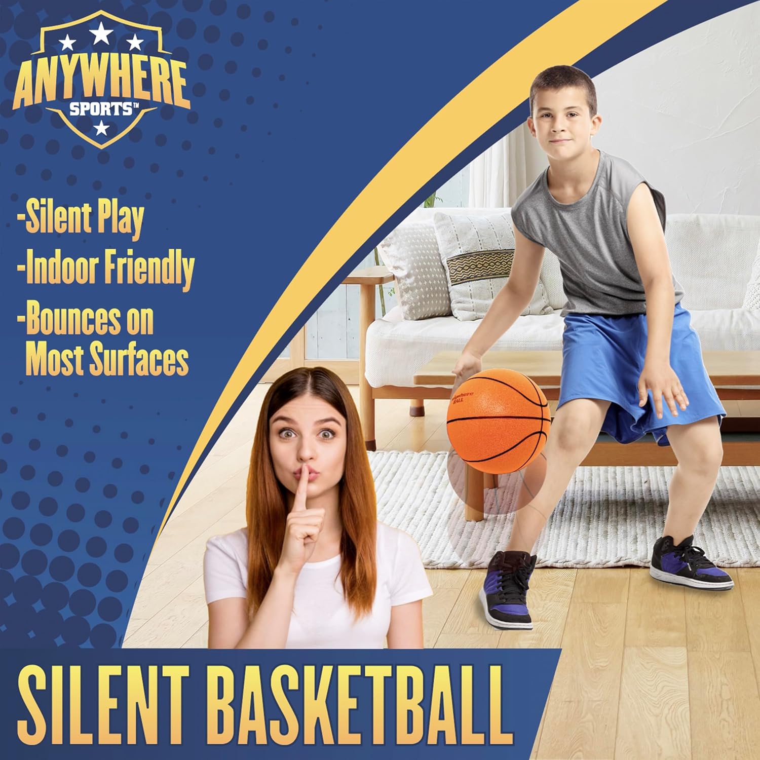 Large Silent Basketball