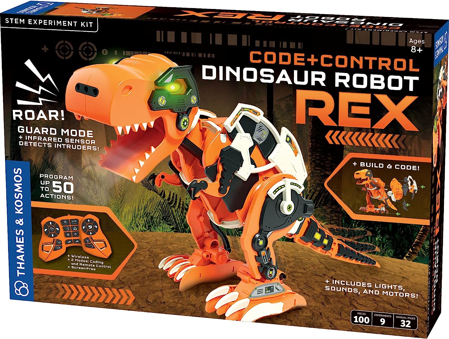 Code Control Dino Robot