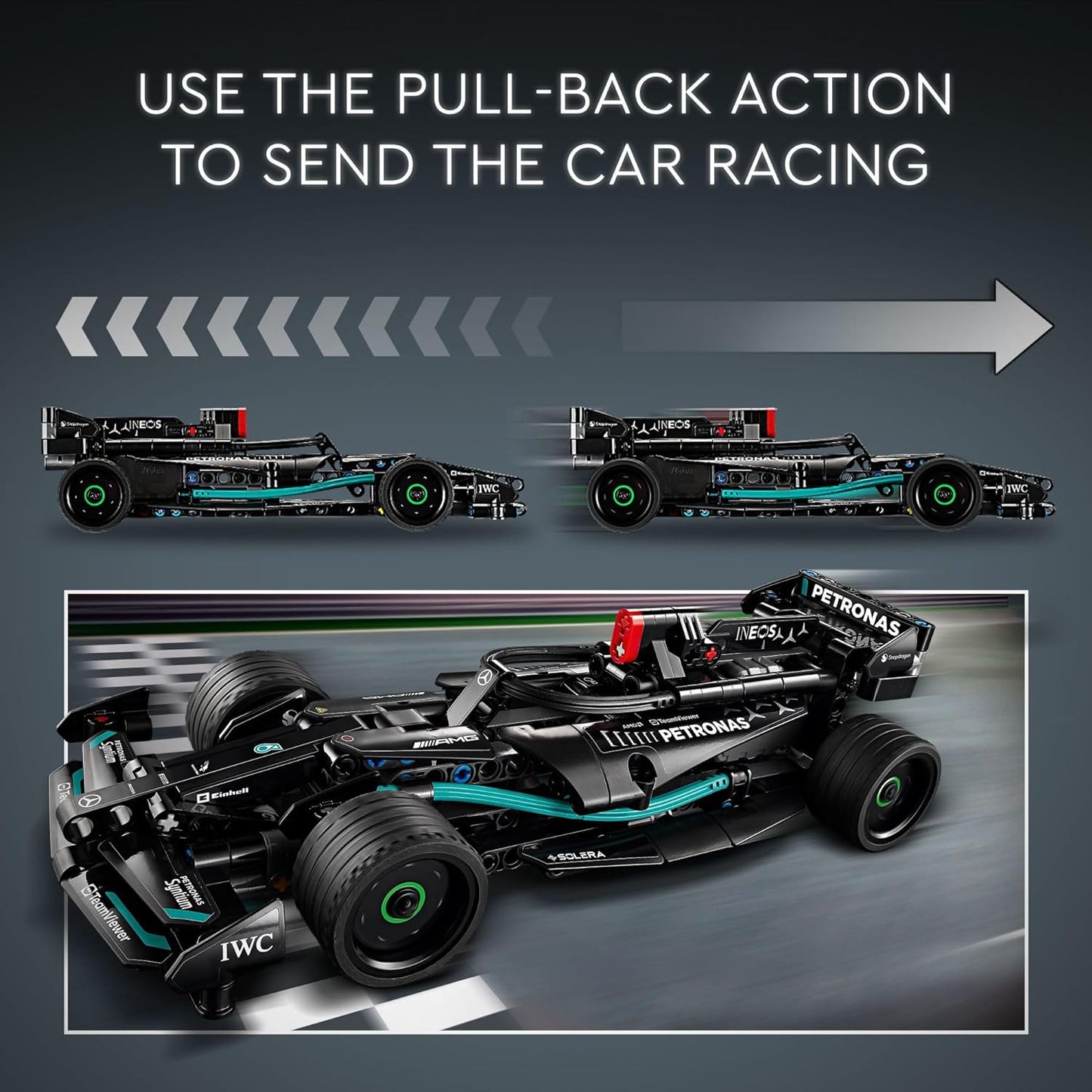Mercedes Pull Back