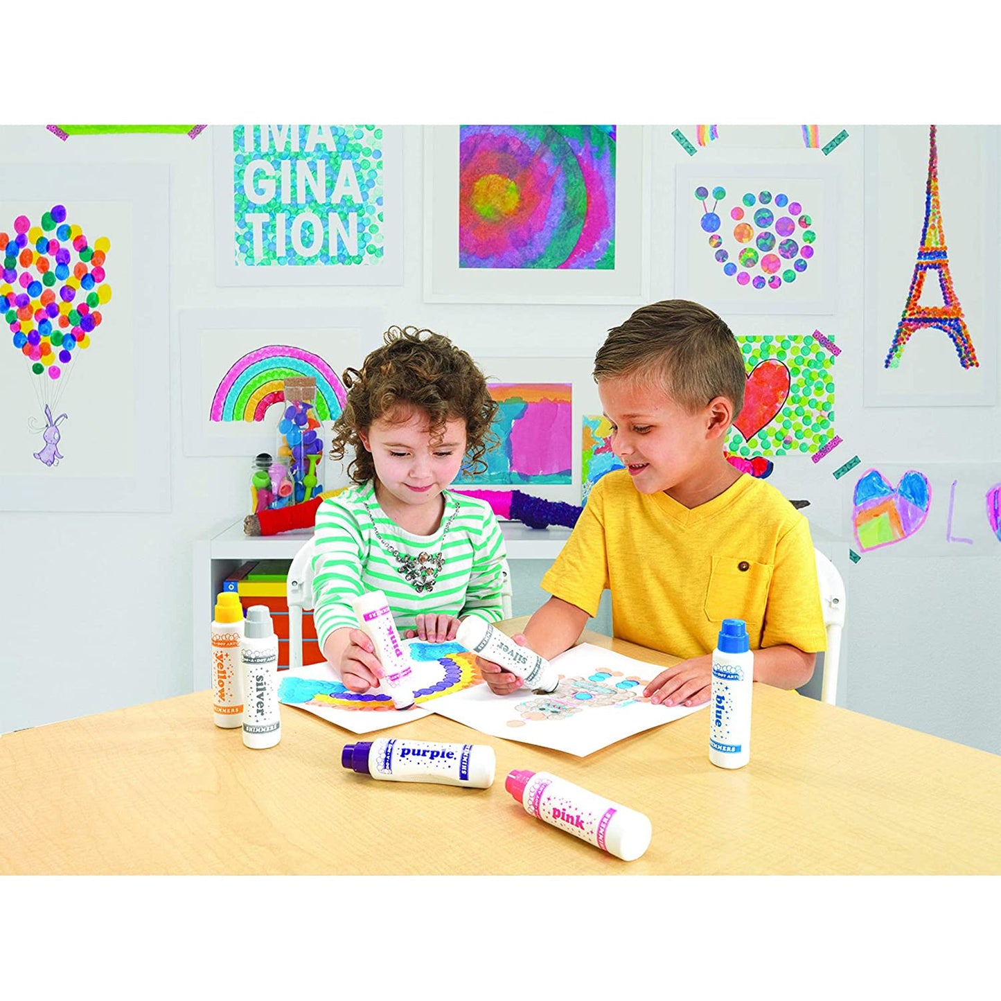 Dot Markers 6 Pack Mini Jewel