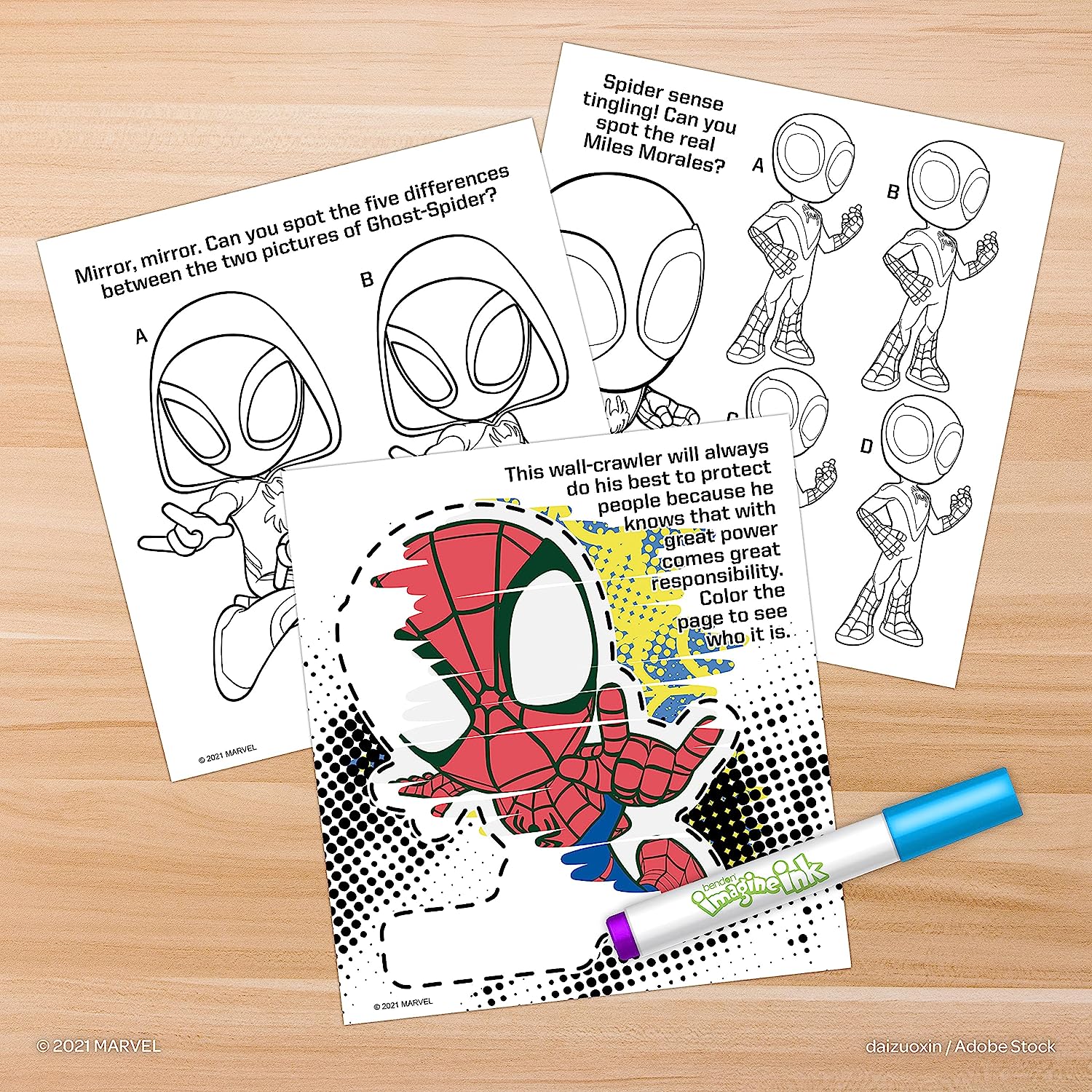 Spidey Friend Imagine Ink