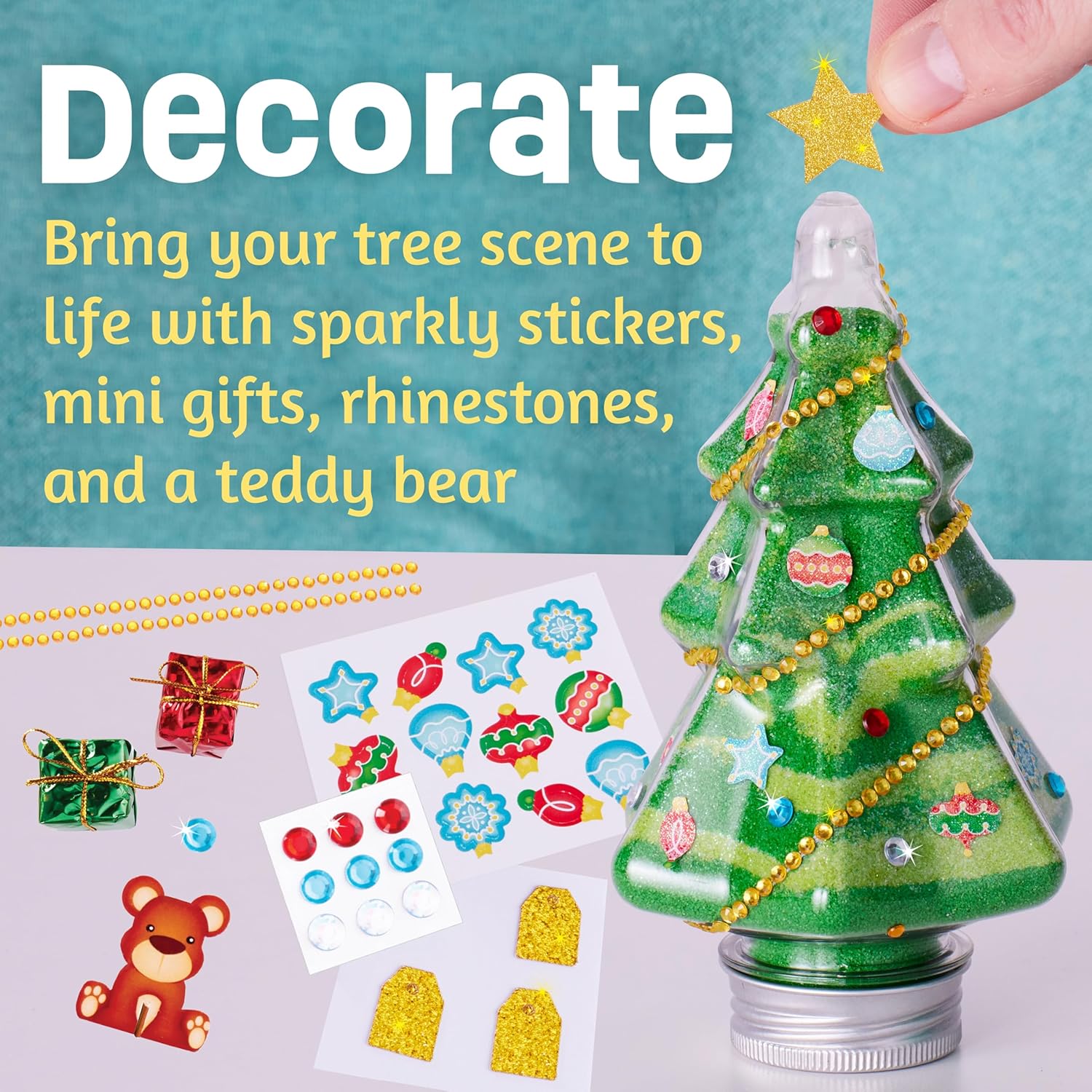 Sand Art Christmas Tree