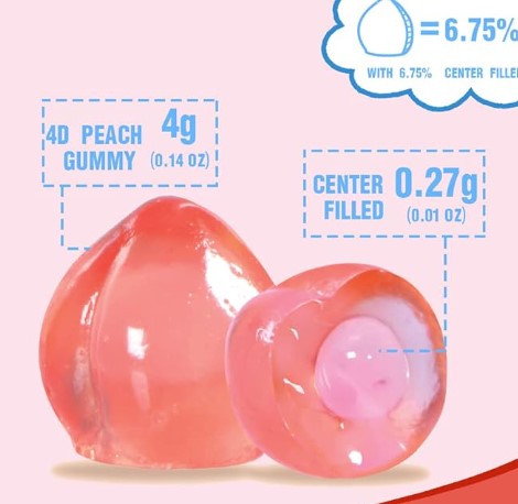Amos 4d Fruit Peach