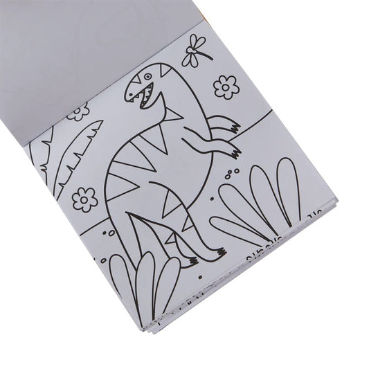 Carry Along Coloring Book Set Dinoland