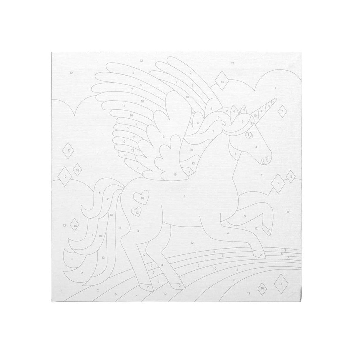 Paint Numbr Magic Unicorn