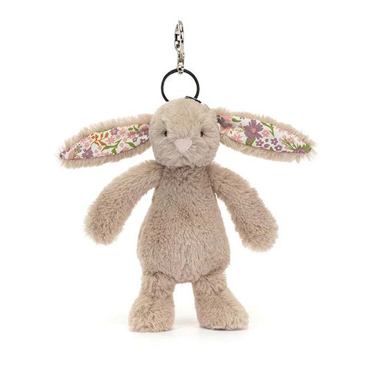 Blossom Beige Bag Charm