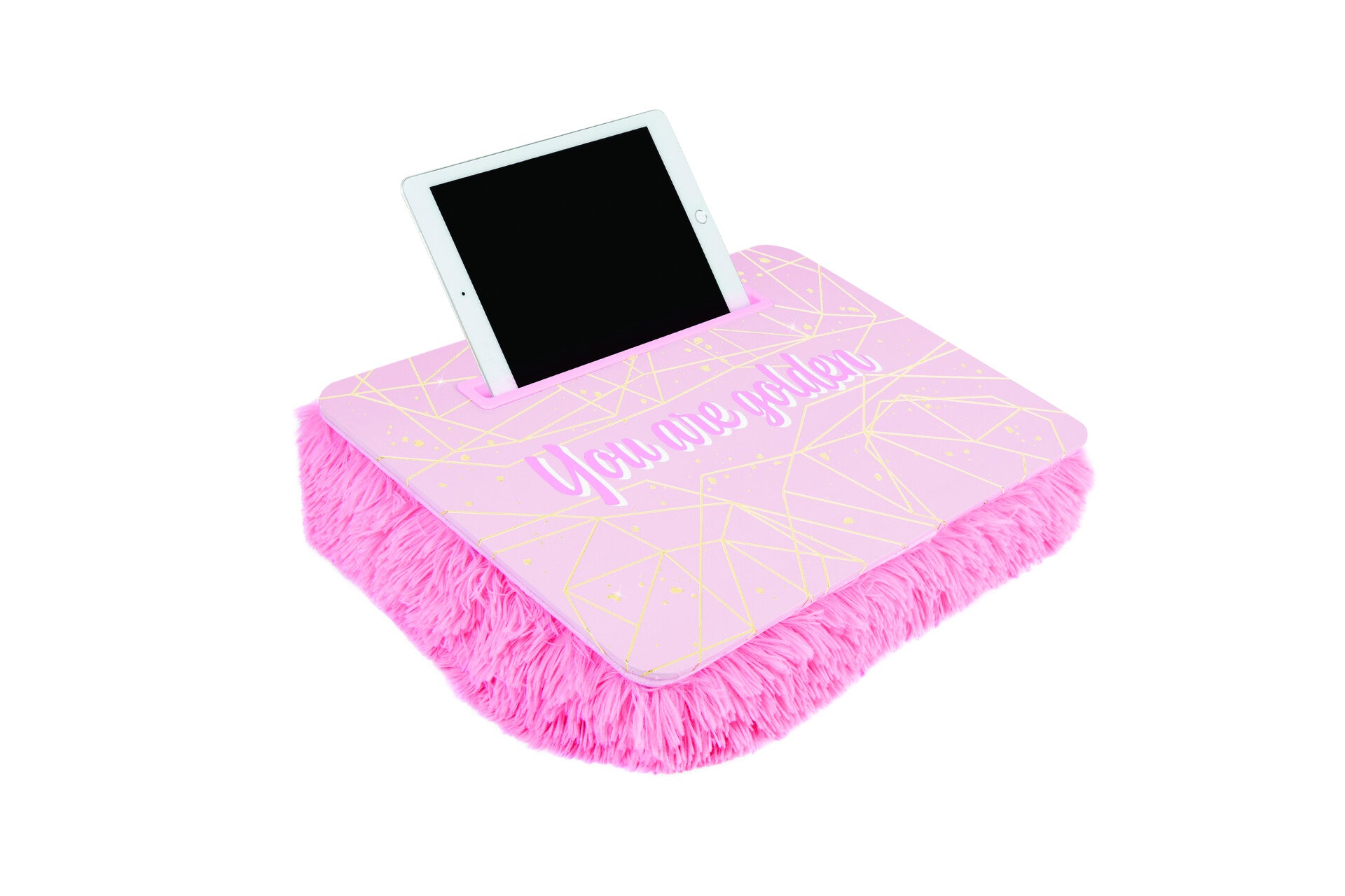 Pink and Gold Lap Desk Sketch