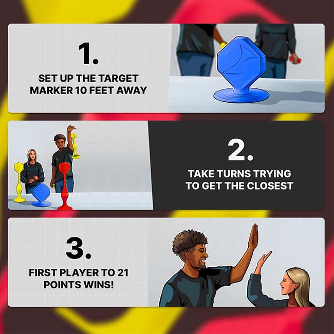 Popdarts Rookie Red Yellow