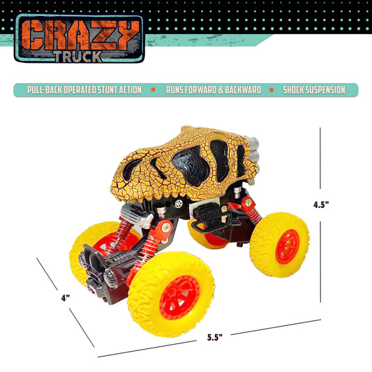Crazy Truck Dinosaur Yel