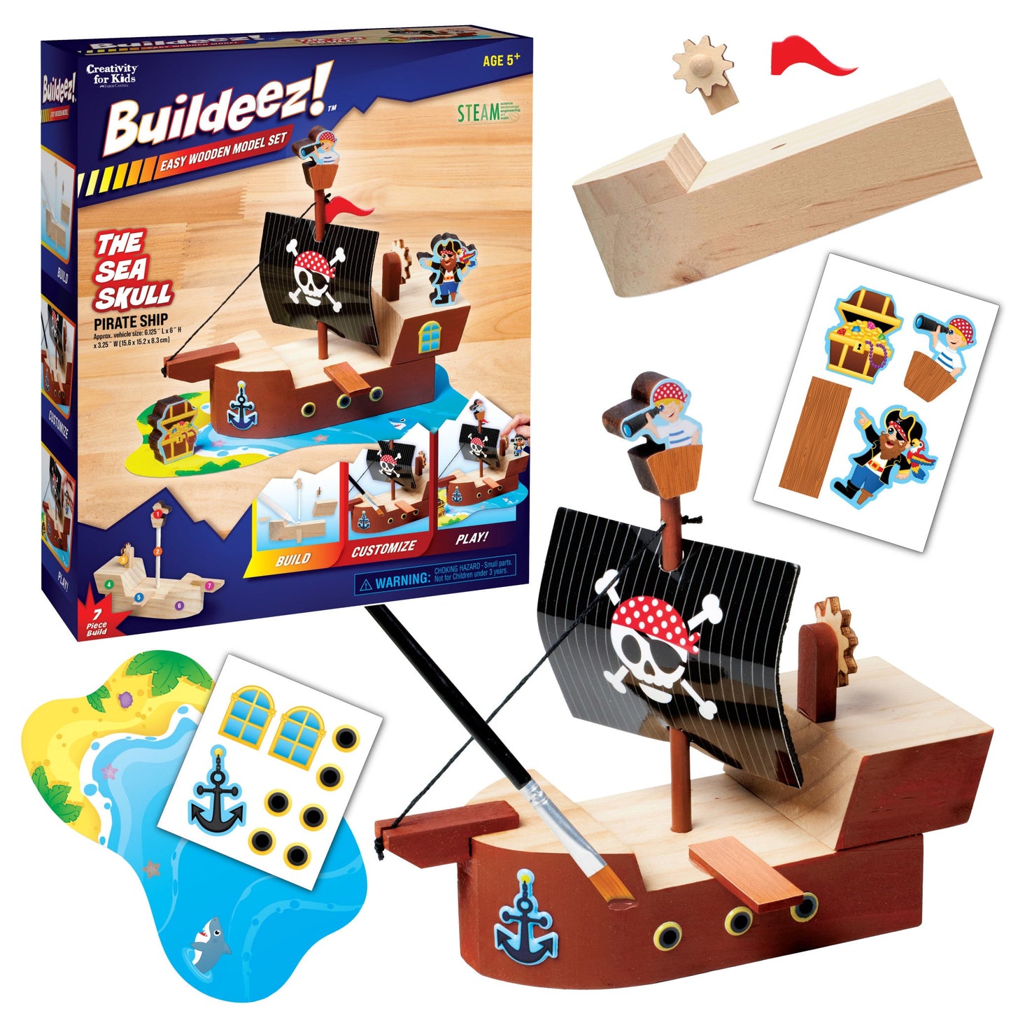 *** Buildeez Race Pirate
