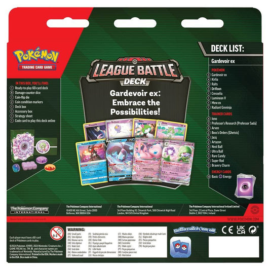 Pkm Gardevoir Ex Leag Bat