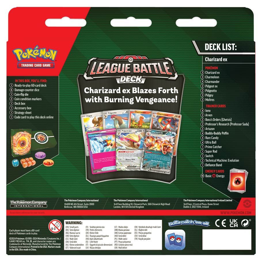 Pkm Charizard Ex League
