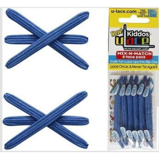 U Lace Bright Blue Kiddo