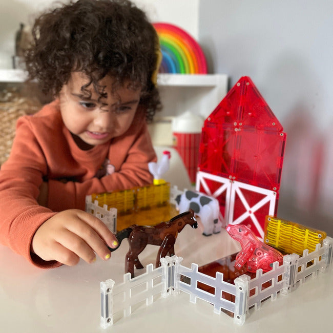 Magnatiles Farm Animals