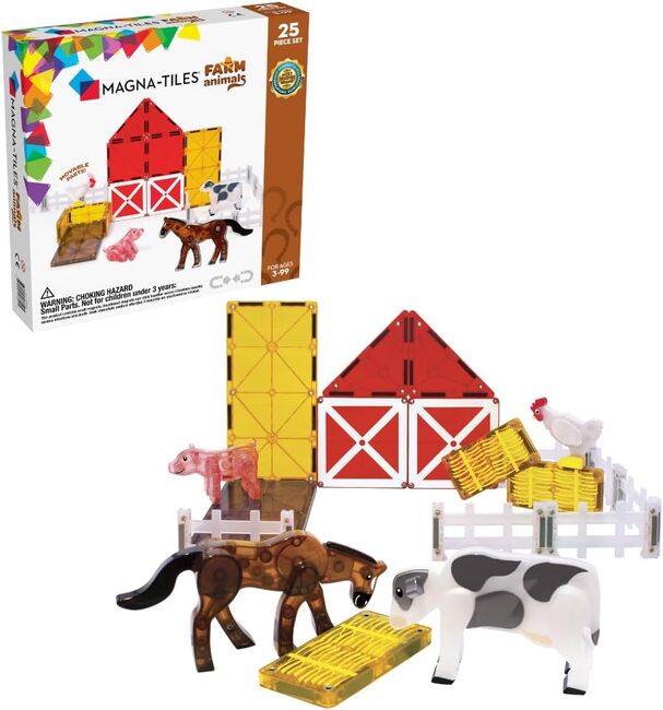 Magnatiles Farm Animals