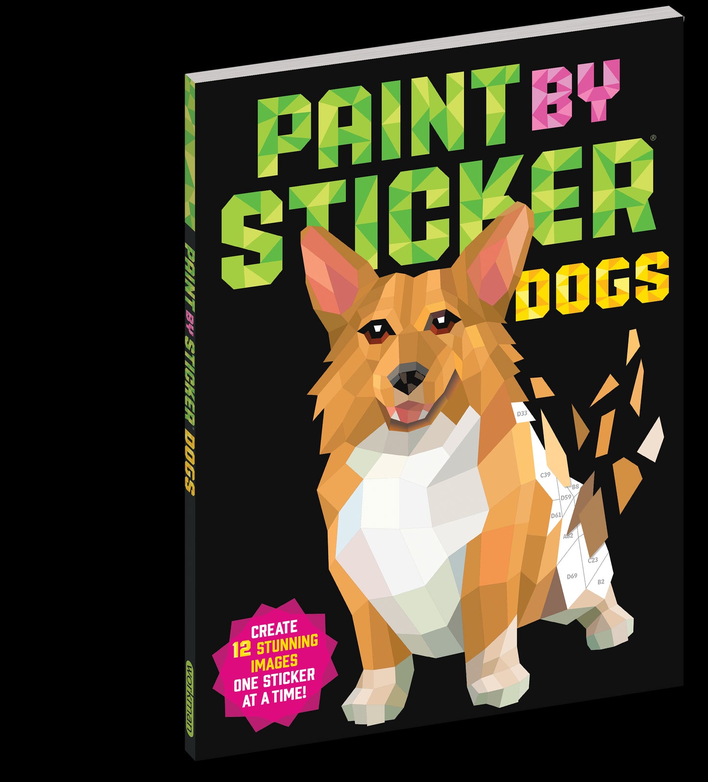 Paint by Sticker Dogs