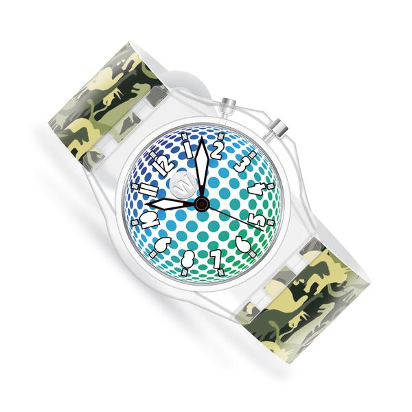 Watchitude Dino Camo Glow