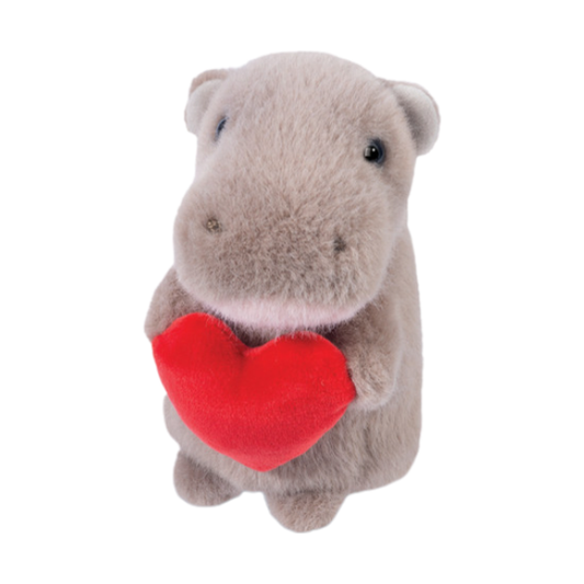 Valentine Hippo Heart